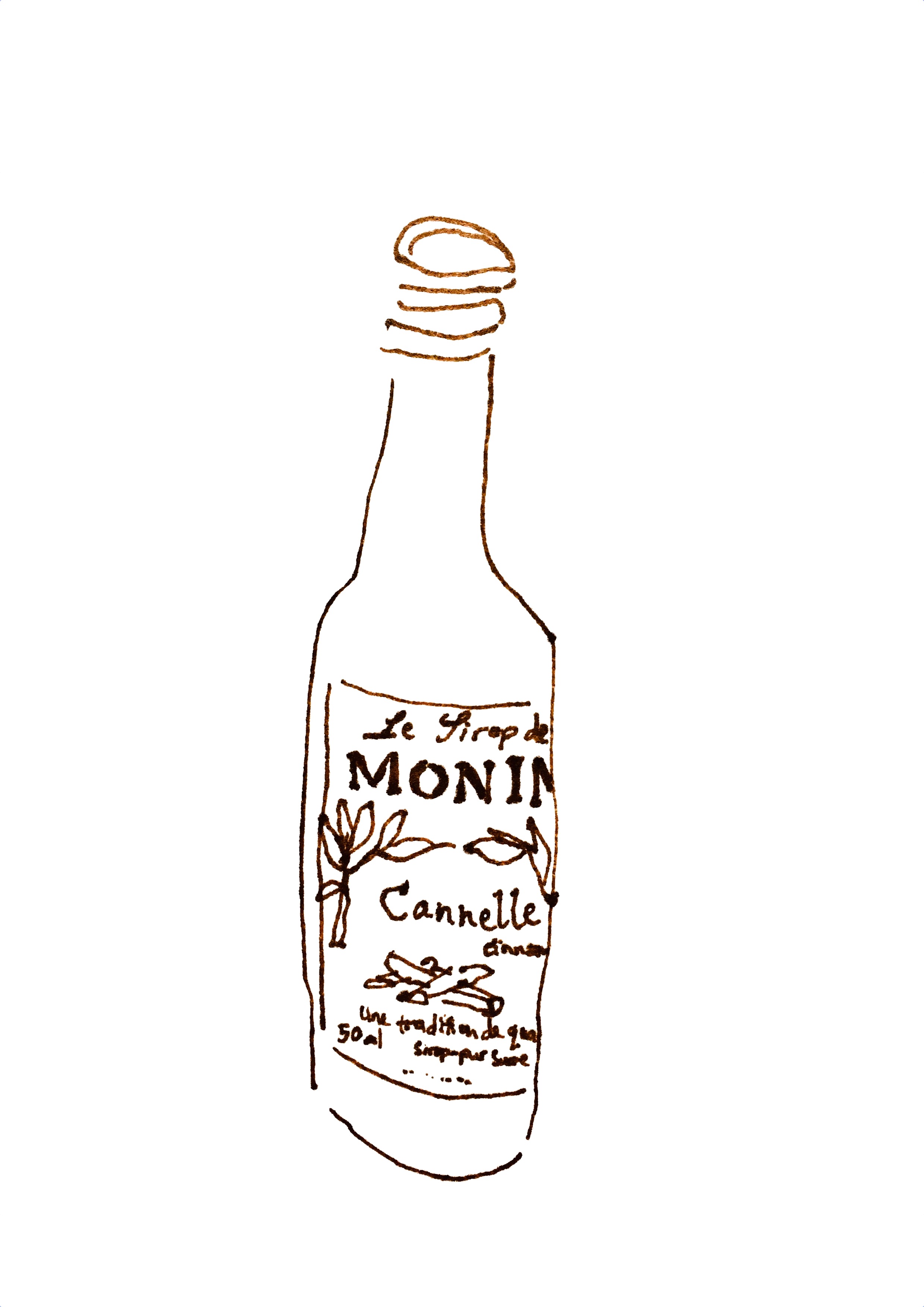 syrup bottle · gemma hampton illustration